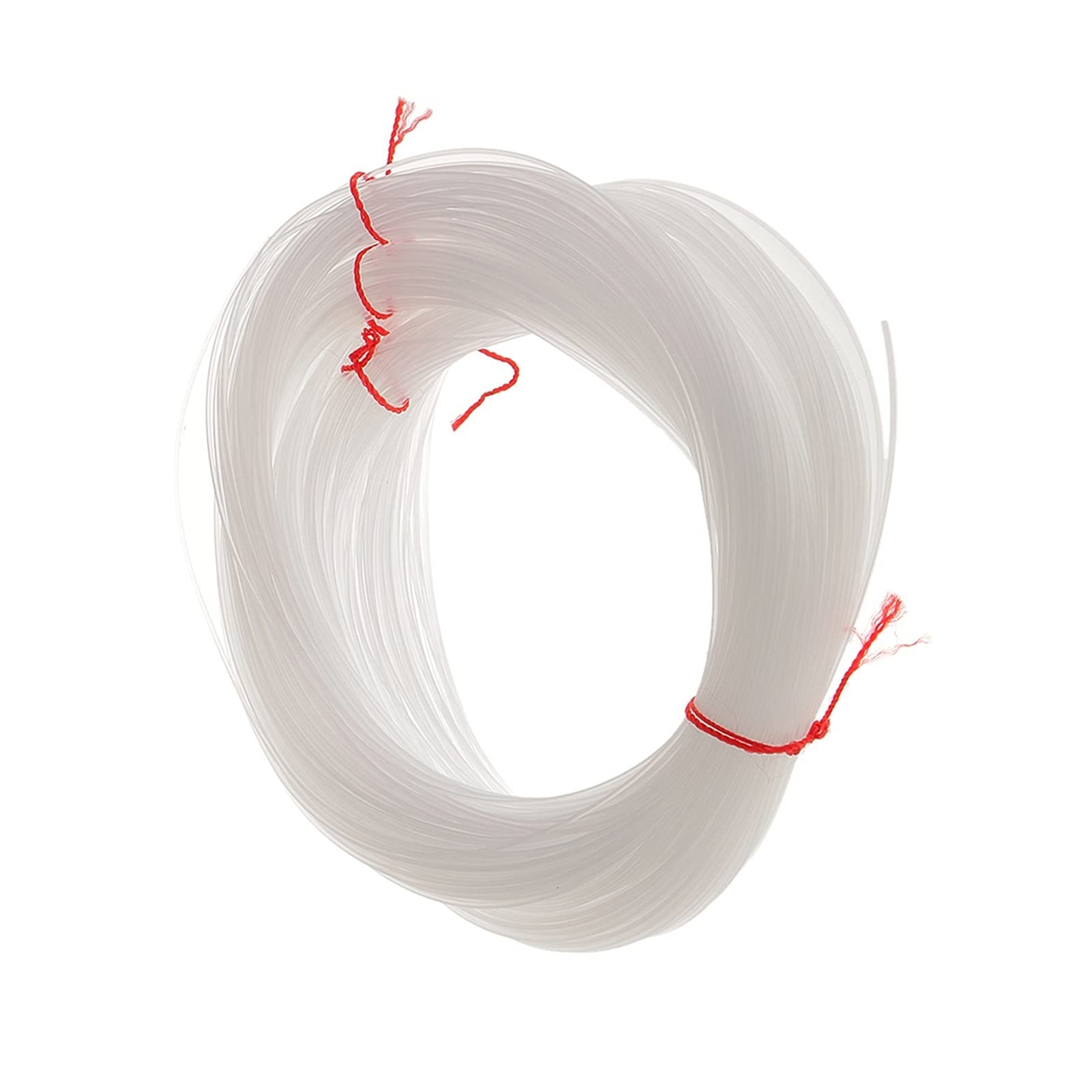Ultra-Thin 1mm Clear Nylon Monofilament Fishing Line - 100m Precision Braided String for Boat, Casting & Hook Tying | Zero Stretch, Low Memory | Perfect for Freshwater & Saltwater Fishing
