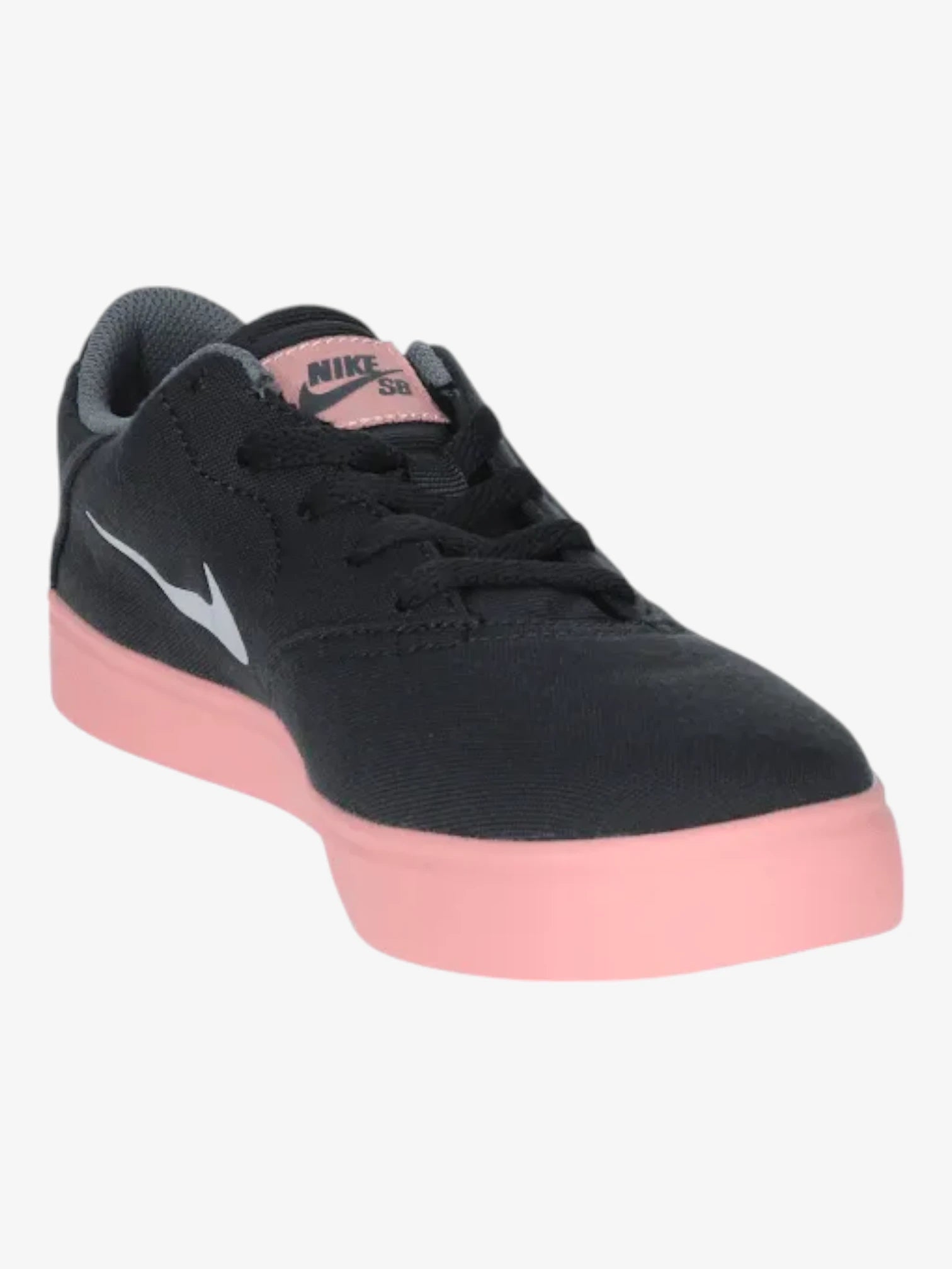 Nike Check Canvas PS Sneakers - Dark Gray & Pink | Comfortable Casual Shoes for Men & Women | Perfect for Running, Walking & Everyday Wear