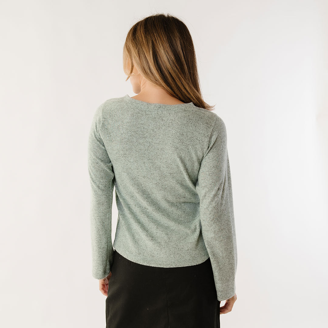 Stylish Green Mint Bow Tie Sweater for Men & Women - Perfect for Office, Parties & Casual Outfits