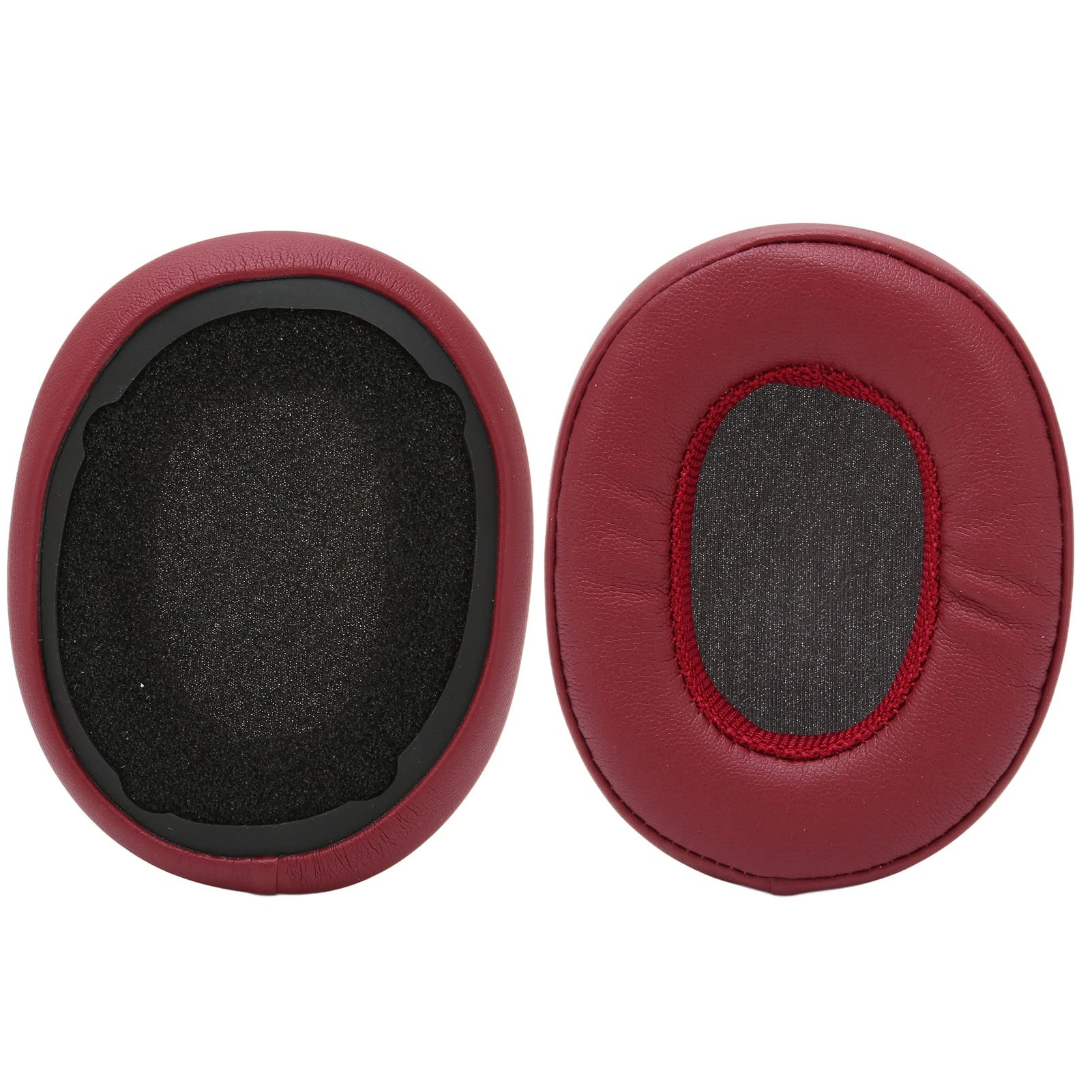 Premium Replacement Earpads for Skullcandy Hesh3 Headphones - Soft Protein Leather Ear Cushions with Noise Isolation Memory Foam (Wine Red) - Comfortable Upgrade for Gaming, Music & Office Use