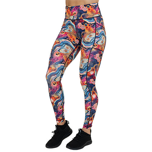 Rock Candy Leggings - High Waisted Yoga Pants for Women, Soft & Stretchy Workout Leggings, Trendy Gym Tights for Running, Fitness & Lounge Wear