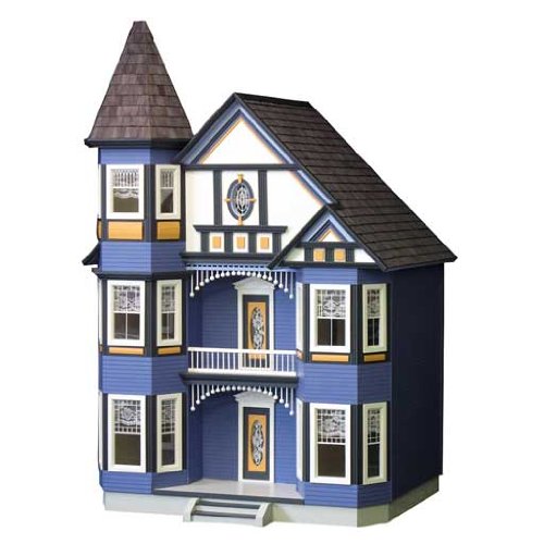 Real Good Toys Painted Lady Victorian Dollhouse Kit - Classic Wooden Doll House for Collectors & Kids - Perfect for Home Decor, Gift Giving & Creative Play