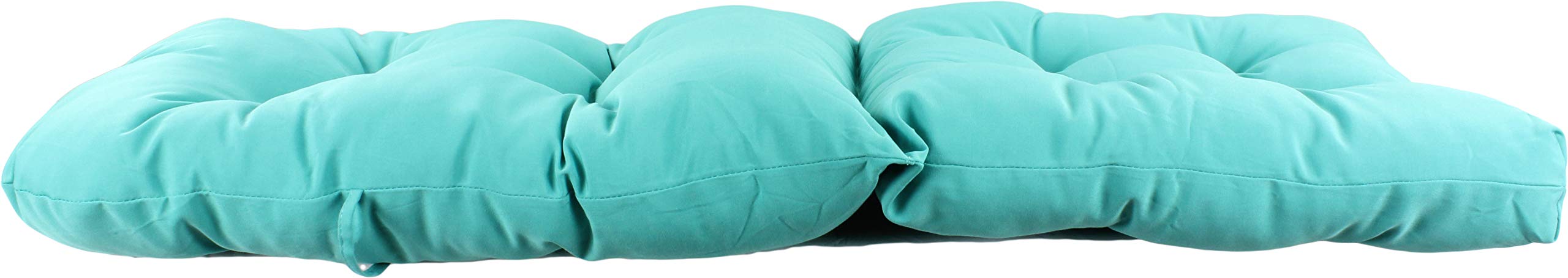Waterproof Indoor Outdoor Adirondack Chair Cushion - Turquoise Seat Pad for Patio, Deck, Garden & Poolside - 1 Pack Comfortable Durable Furniture Cushion for College Dorm, Backyard & Outdoor Relaxation