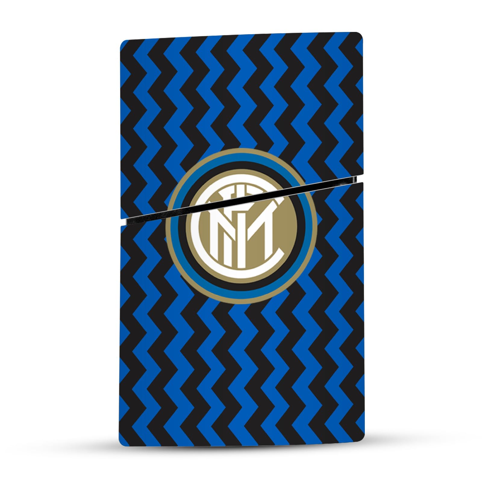 Official Inter Milan Home 2020/21 Crest Vinyl Skin Decal Sticker - Compatible with Sony PlayStation 5 PS5 Slim/Pro Digital Edition Console - Perfect for Gaming Setups & Fan Displays
