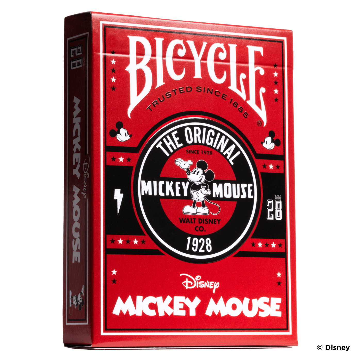 Disney Mickey Mouse Playing Cards - Classic Edition Bicycle Brand for Poker, Magic Tricks, and Family Game Nights