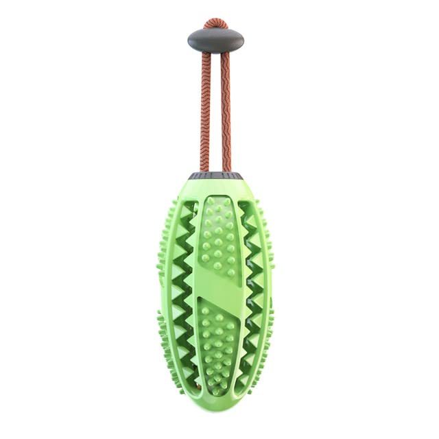 Durable Dog Chew Toy for Aggressive Chewers - Natural Rubber Bone for Teeth Cleaning | Small to Large Dogs | Play & Dental Care