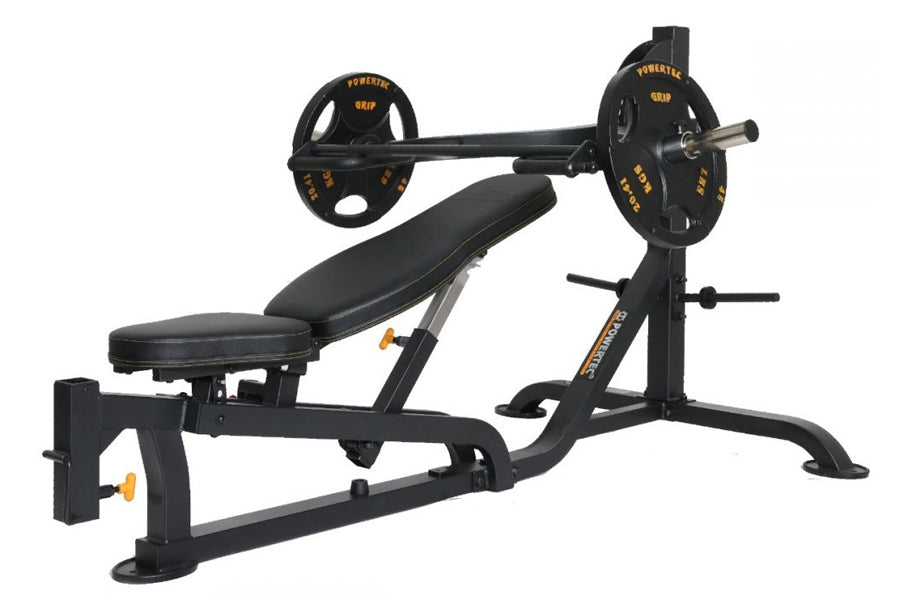 Powertec WorkBench MultiPress - Heavy Duty Home Gym Equipment for Strength Training | Perfect for Home Workouts & Garage Gyms (Summer Sale)