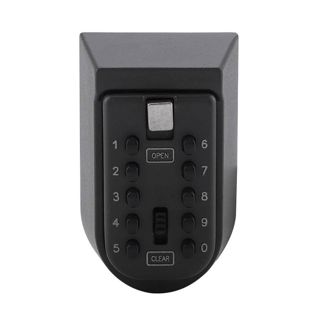 Pwshymi High Security Key Lock Box - Heavy Duty Professional Key Storage Safe for Home, Office & Outdoor Use - Durable & Sturdy Design for Keys, Cash & Valuables Protection