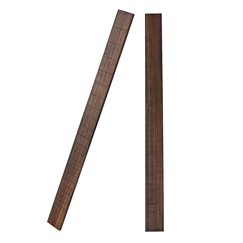 21-Fret Maple Guitar Fretboard for 3-String Cigar Box Guitar Replacement (Rosewood) - Perfect for DIY Guitar Building & Repair Projects