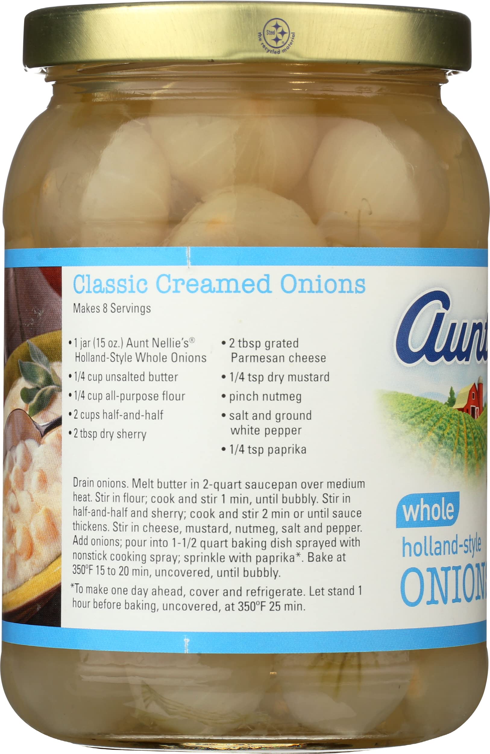 Dutch Style Whole Onions - Fresh, Crisp & Flavorful for Cooking, Salads & Pickling