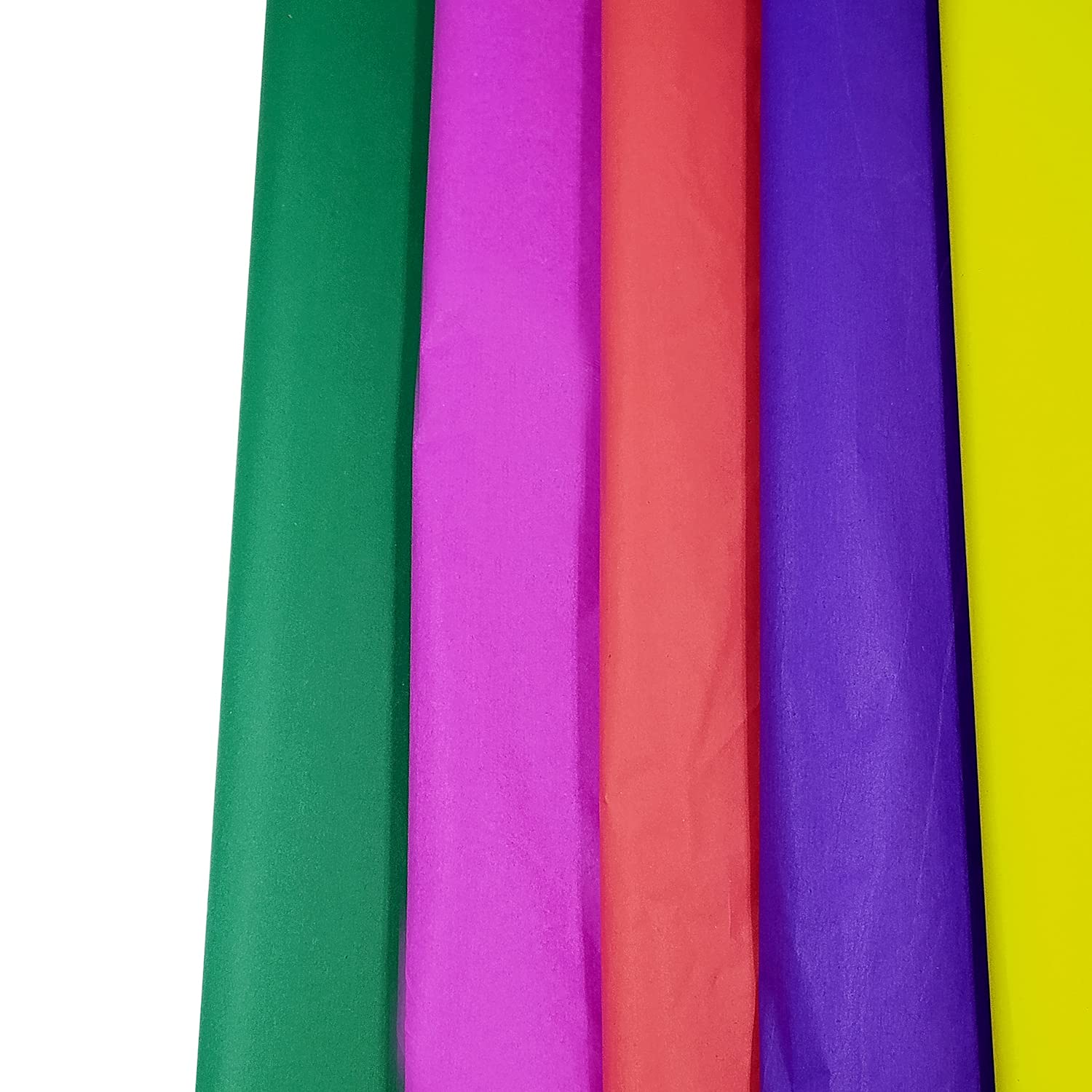 Aadtya Kite Paper - 50 Sheets, 5 Vibrant Colors (27x18 Inches) - Premium Craft Paper for DIY Projects, Kite Making, Home Decor & Gift Wrapping