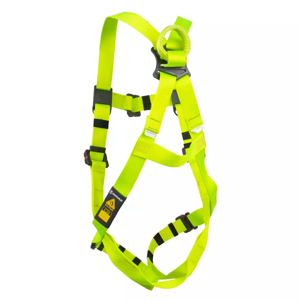 Arc Flash Full Body Harness with Soft Loop - 1D Safety Harness for Electrical Work | DE MB Torso, DE MB Chest & DE QC Legs | Ideal for Utility Workers & Industrial Safety