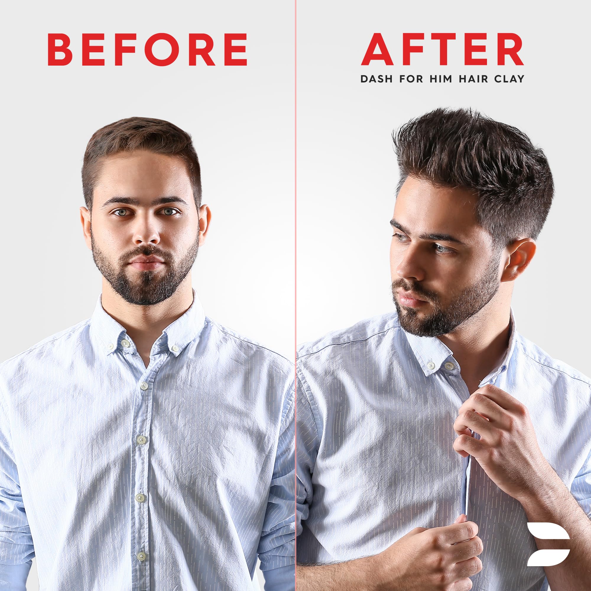 Men's Hair Clay - Scented Medium Strong Hold Matte Finish Styling Clay (2 Oz) | Shine-Free, Travel-Size with Premium Ingredients | Perfect for Daily Styling, Work & Special Occasions