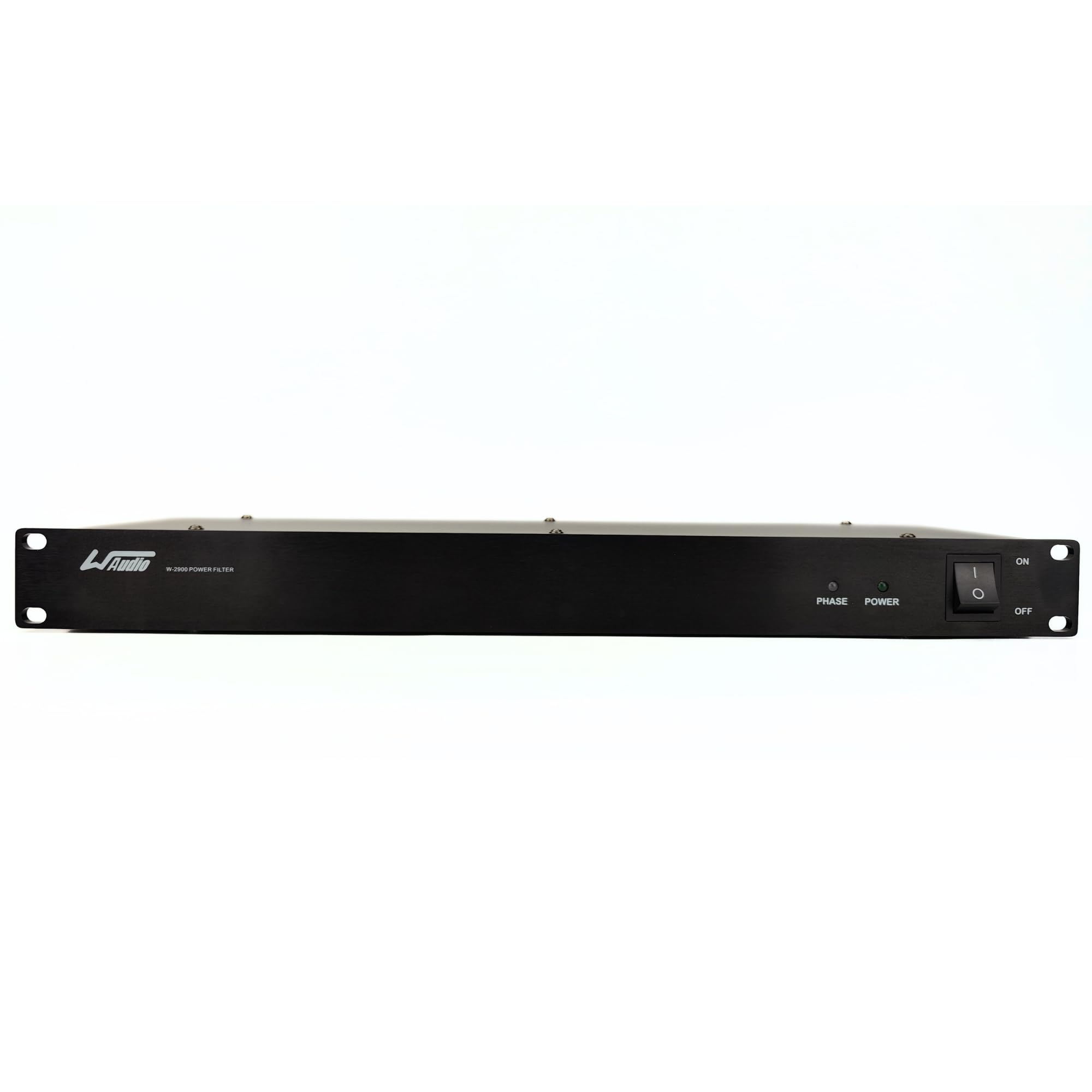 1U Rackmount Power Conditioner - AC Noise Filter & Surge Protector for Home Theater, Studio & Server Rack (Black)