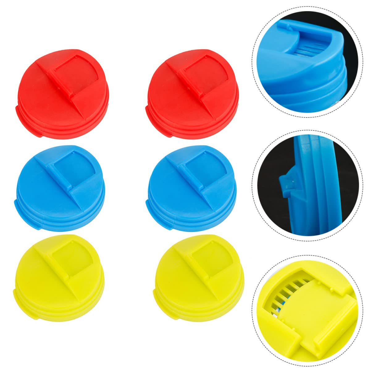 Alipis 18-Piece Plastic Can Sealing Lids - Reusable Beverage Can Covers, Soda Bottle Caps & Drink Toppers - Perfect for Picnics, Parties, and Outdoor Activities