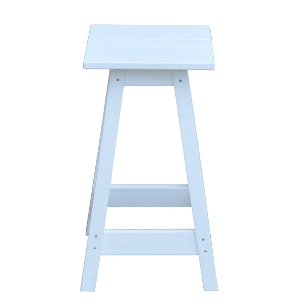 Eco-Friendly Recycled Plastic Counter Stool - Durable & Sustainable Bar Stool for Kitchen Island, Breakfast Nook, or Home Bar - Height Adjustable & Comfortable Seating