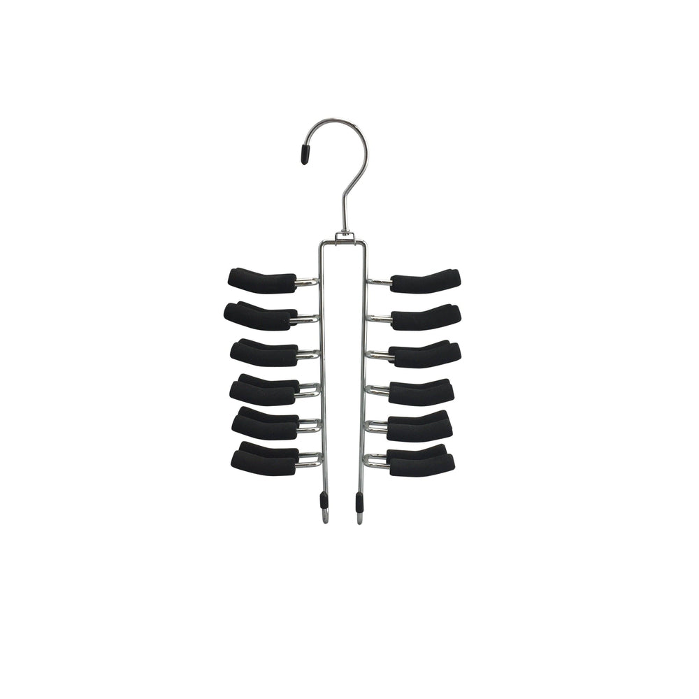 EVA Foam Belt & Tie Hanger - Space Saving Closet Organizer for Men's Accessories | Perfect for Home, Office, and Travel Storage