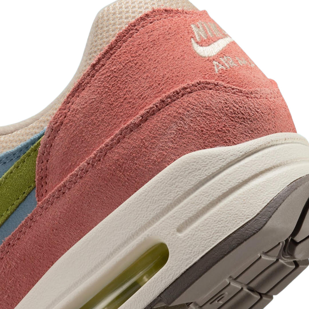 Nike Air Max 1 Madder Root Worn Blue Sneakers - Men's Running Shoes for Casual Wear & Gym Workouts
