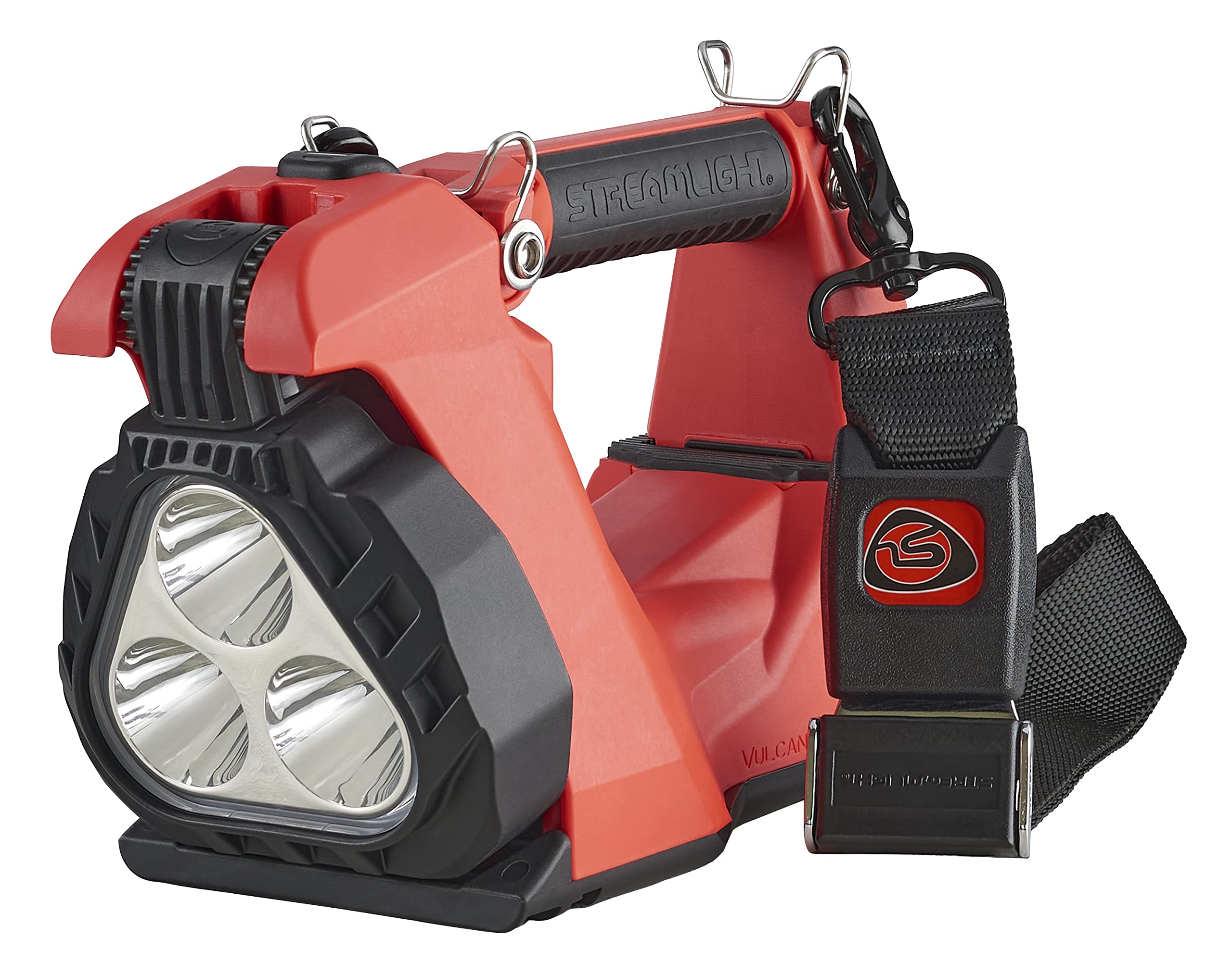 Streamlight 44360 Vulcan Clutch 1700-Lumen Rechargeable Multi-Function Lantern - Orange (Light Only) | Bright LED Work Light for Camping, Emergency, Construction & Outdoor Activities