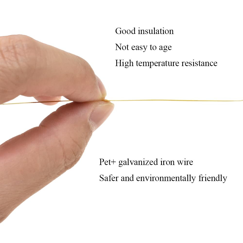 Gold Twist Ties 300Pcs 6inch for Baking, Gifts & Crafts
