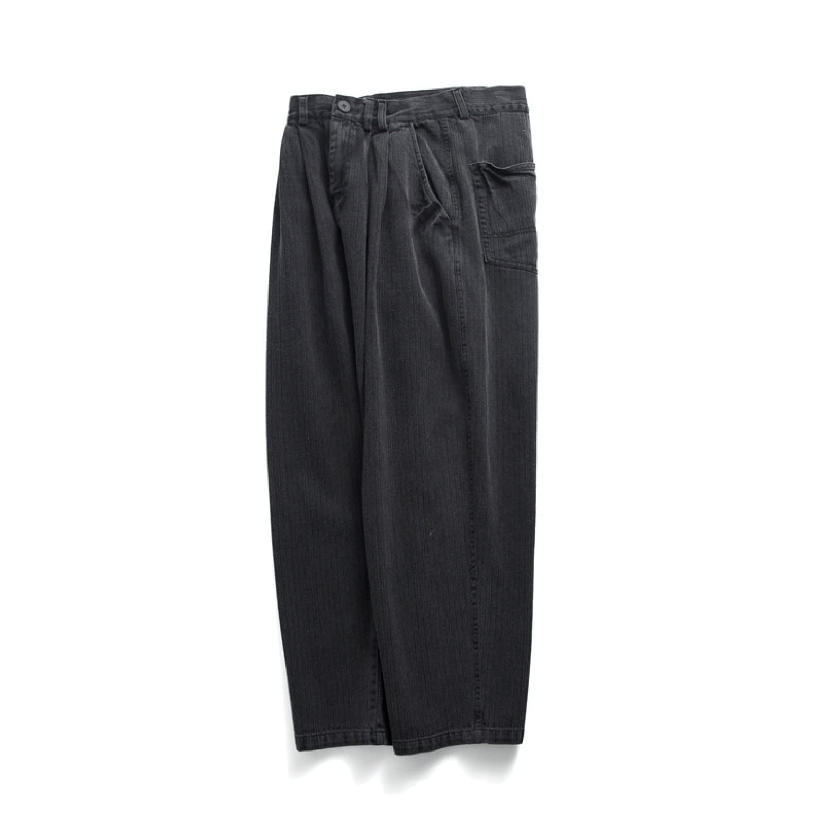 Vintage Men's Cargo Pants - Loose Straight Fit Casual Trousers for Spring | Outdoor Hiking, Travel & Streetwear Fashion