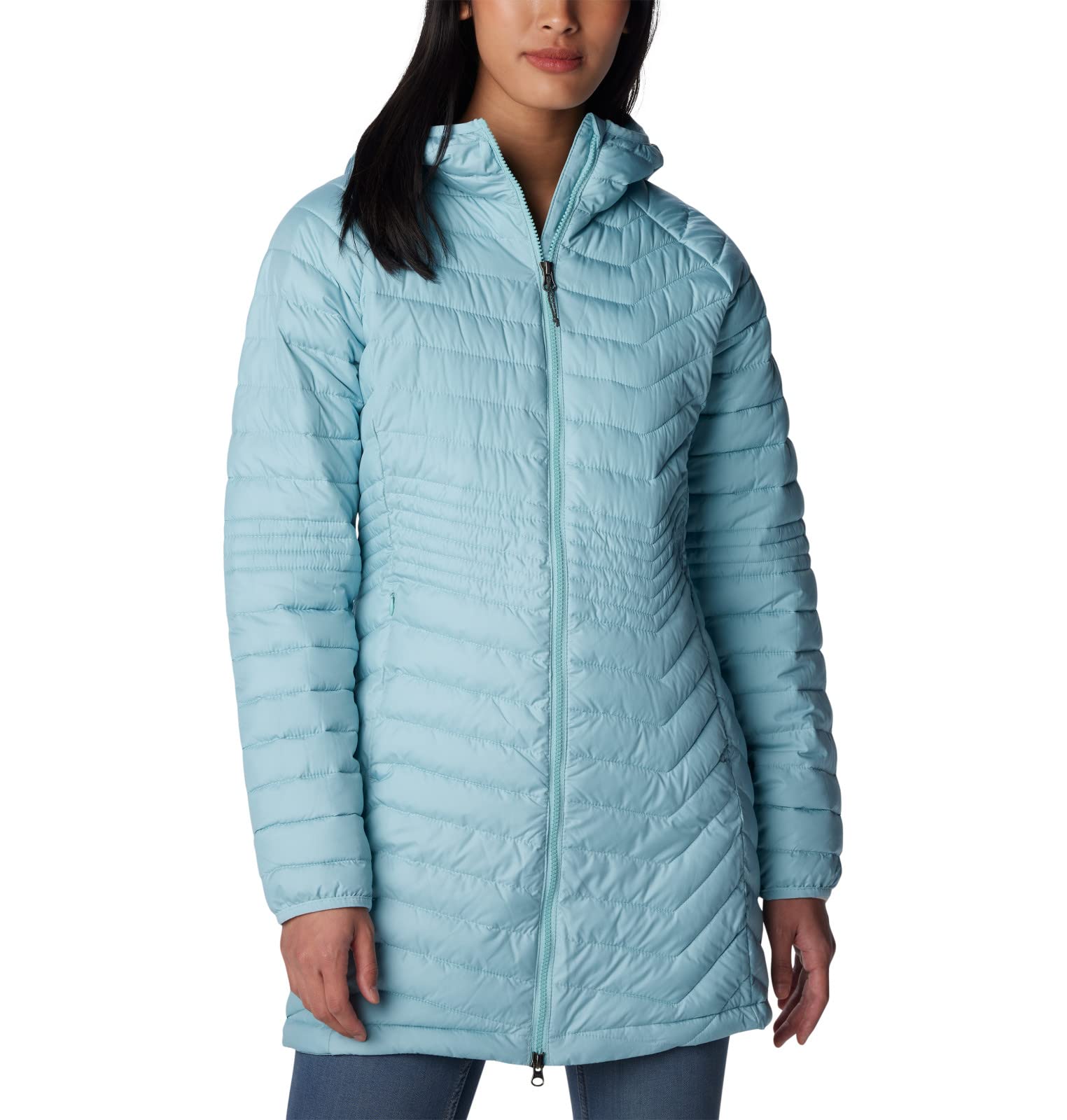 Columbia Women's Powder Lite Mid Jacket - Waterproof Winter Coat for Skiing, Snowboarding & Outdoor Activities | Lightweight Insulated Jacket for Cold Weather