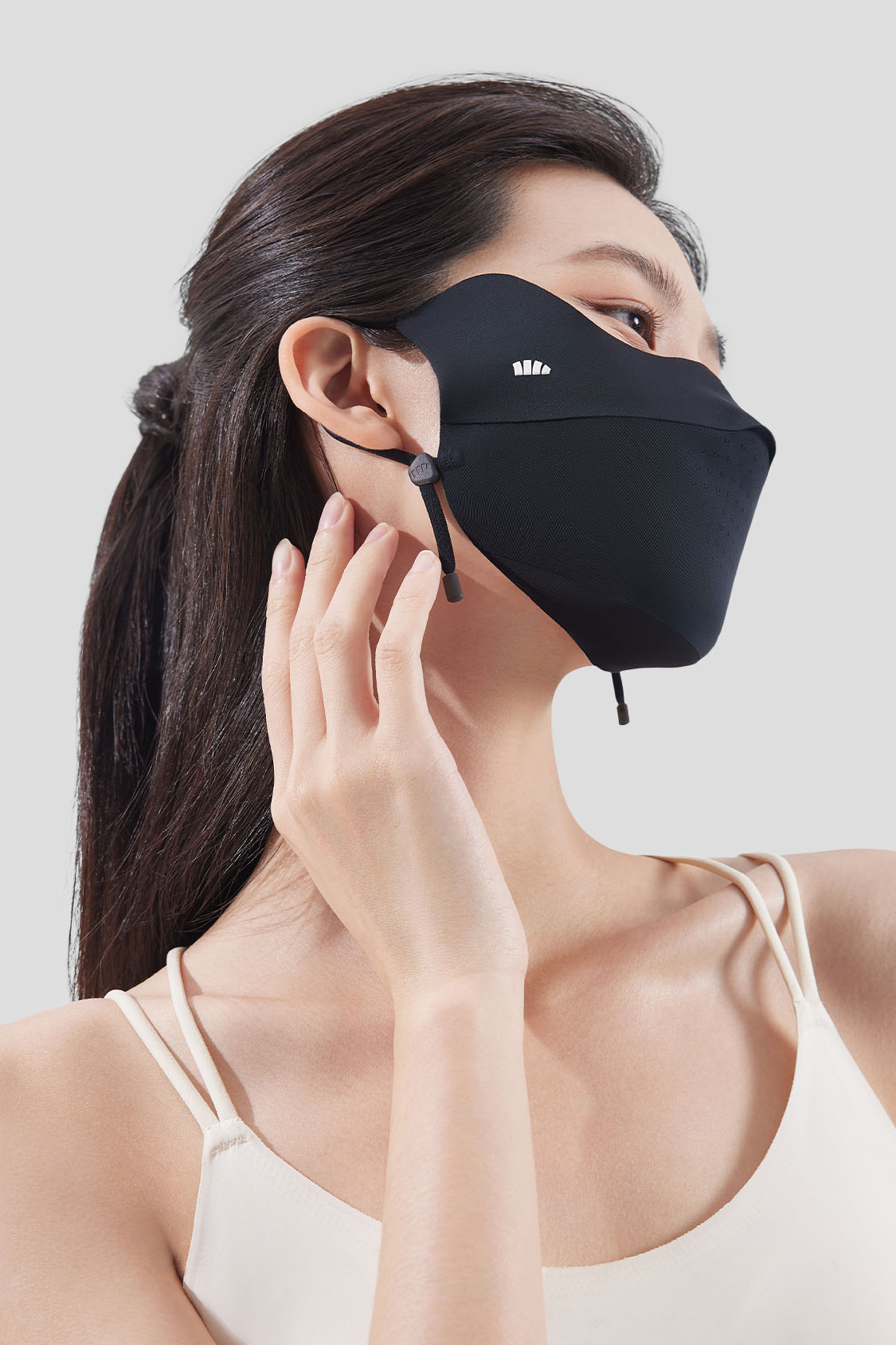 Cicda UPF50+ Women's Sun Protection Face Mask - UV Protective & Breathable for Outdoor Activities, Running, Hiking & Cycling