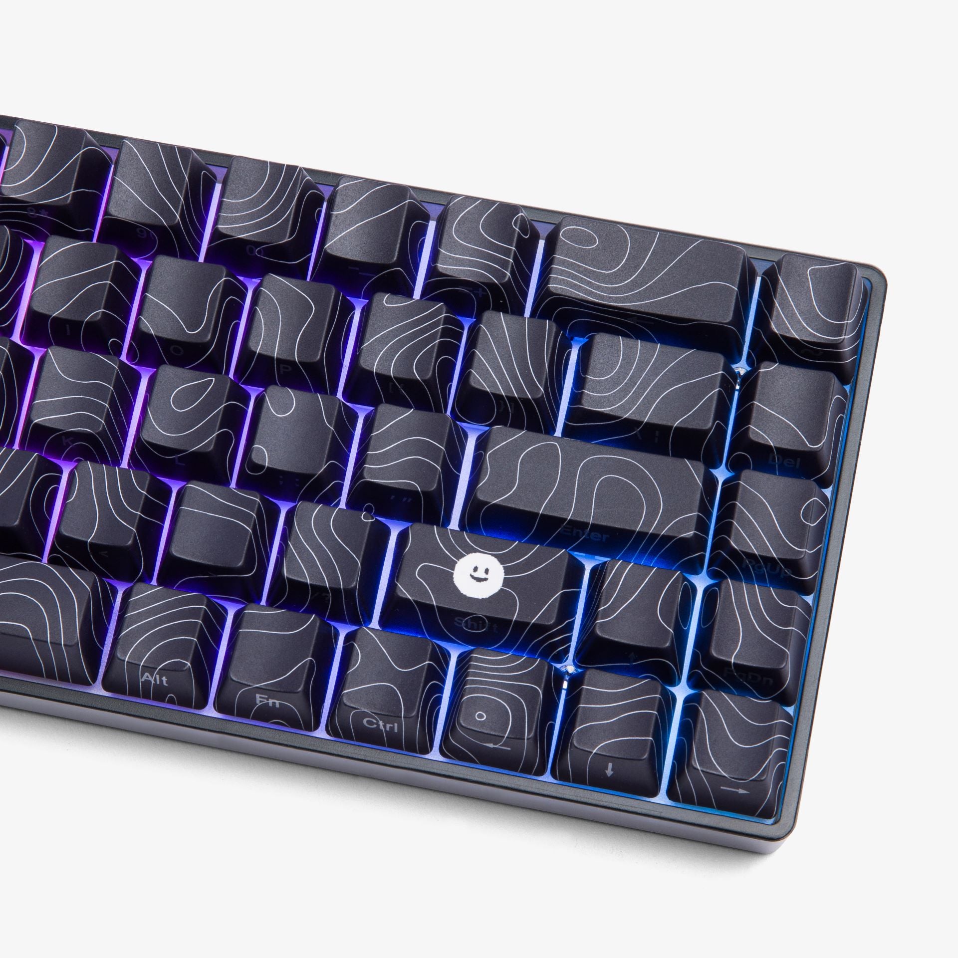 Higround Basecamp 65HE Mechanical Gaming Keyboard - Black Ice Edition | 65% Compact Layout, Hot-Swappable Switches | Perfect for Esports, Streaming & Office Work