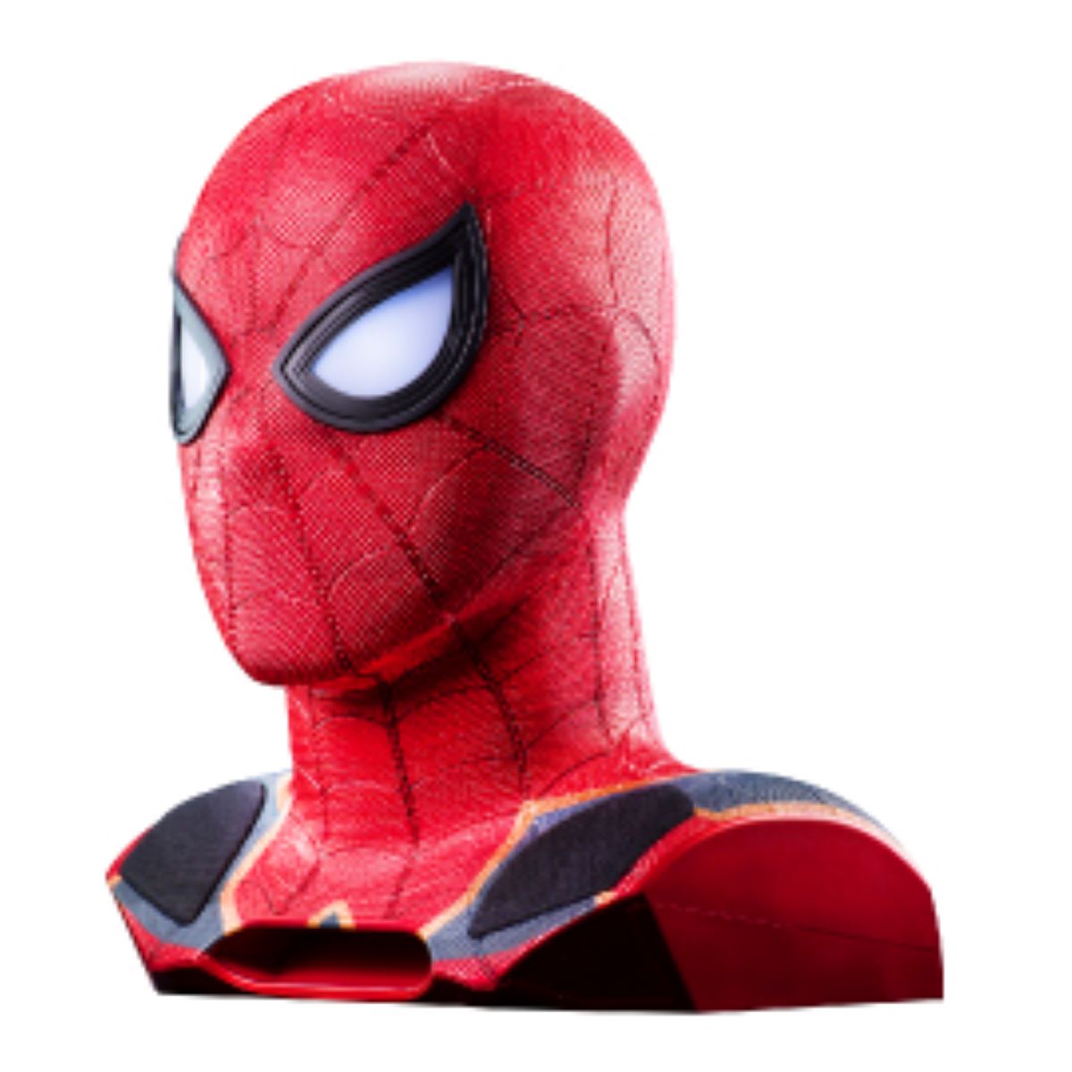 Marvel Iron Spider-Man 1:1 Life-Size Bluetooth Speaker with LED Projection - Perfect for Movie Nights, Gaming Setups & Superhero Room Decor