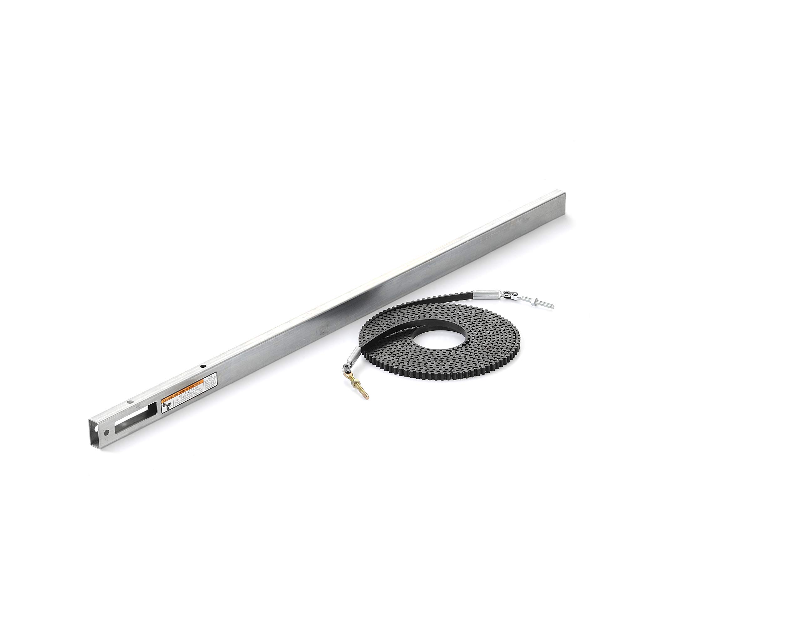 Genie QuietLift Connect Model 3053-TKV Smart Garage Door Opener with GEN39026R Extension Kit for 5-Piece Belt-Drive Tube Rails - Metallic Finish | Perfect for Home Security & Smart Home Automation