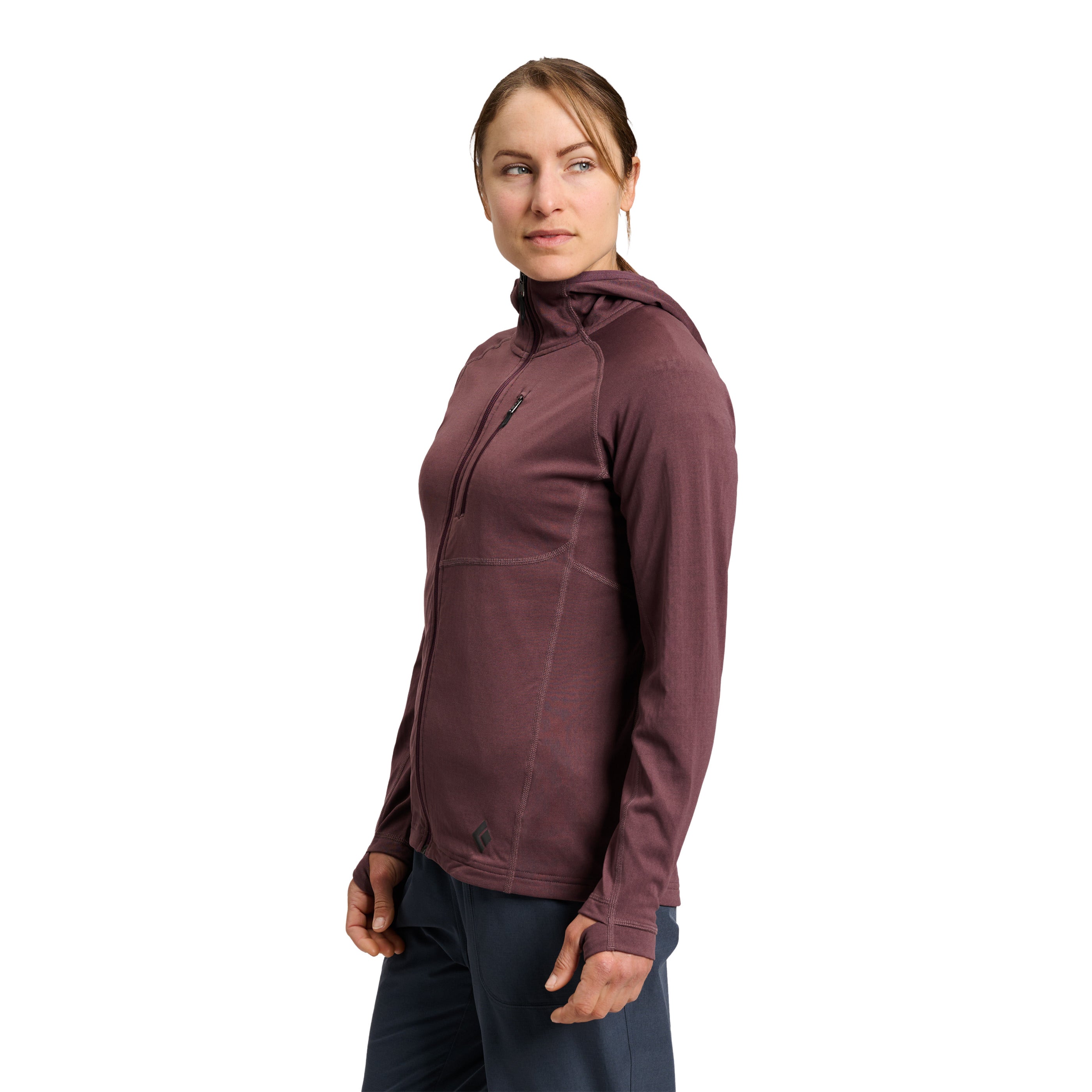 Women's Coefficient Hoody - Lightweight Fleece Pullover for Outdoor & Casual Wear - Perfect for Hiking, Running, and Everyday Comfort
