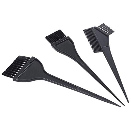 **MYYNTI Professional Hair Dye Brush and Bowl Set - Salon & Home Hair Coloring Kit for Men & Women (4-Pack, Black) - Perfect for DIY Hair Color, Highlights, and Root Touch-Ups**