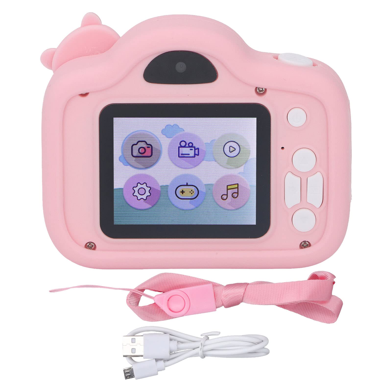 NLDGR Mini Kids Camera - 2.0 Inch HD Screen 2000W Pixels Digital Video Camera for Boys Girls Teens Students | Perfect for Birthday Gifts, Travel Photography & First Camera Experience