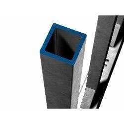 60 Inch Heavy Duty Bison Slab Rack Pole - Durable Meat Hanging Hook for Hunting, Butchering & Commercial Kitchen Use