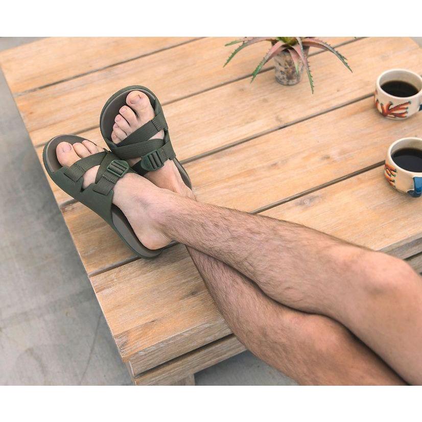 Chaco Chillos Slide Men's Sandals - Comfortable & Durable Outdoor Slides for Hiking, Beach, and Pool - Final Sale
