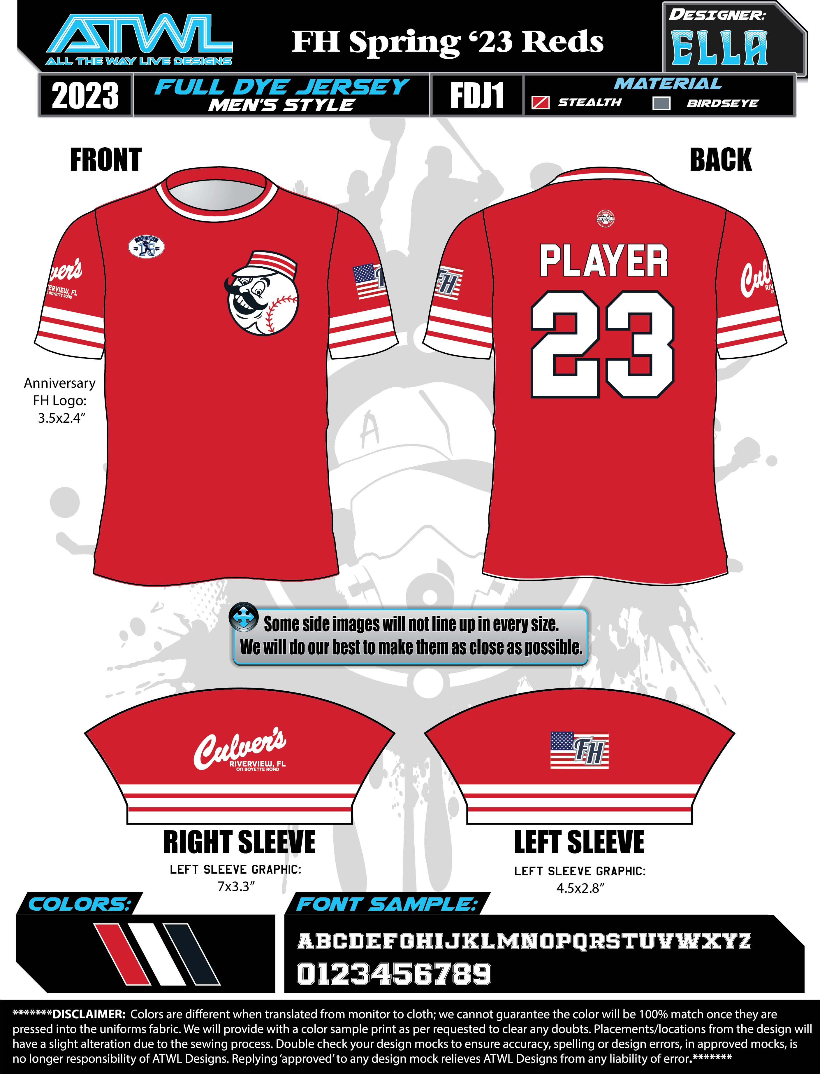 Fishhawk Spring 2023 Baseball Jerseys for Men & Women - Lightweight Performance Jersey for Baseball Games, Training & Team Sports