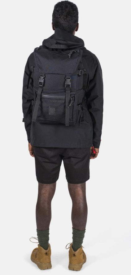 Topo Designs Rover Pack Tech - Durable Everyday Backpack for Travel, Hiking & Commuting | Water-Resistant Laptop Bag with Multiple Pockets | Perfect for Work, School & Outdoor Adventures
