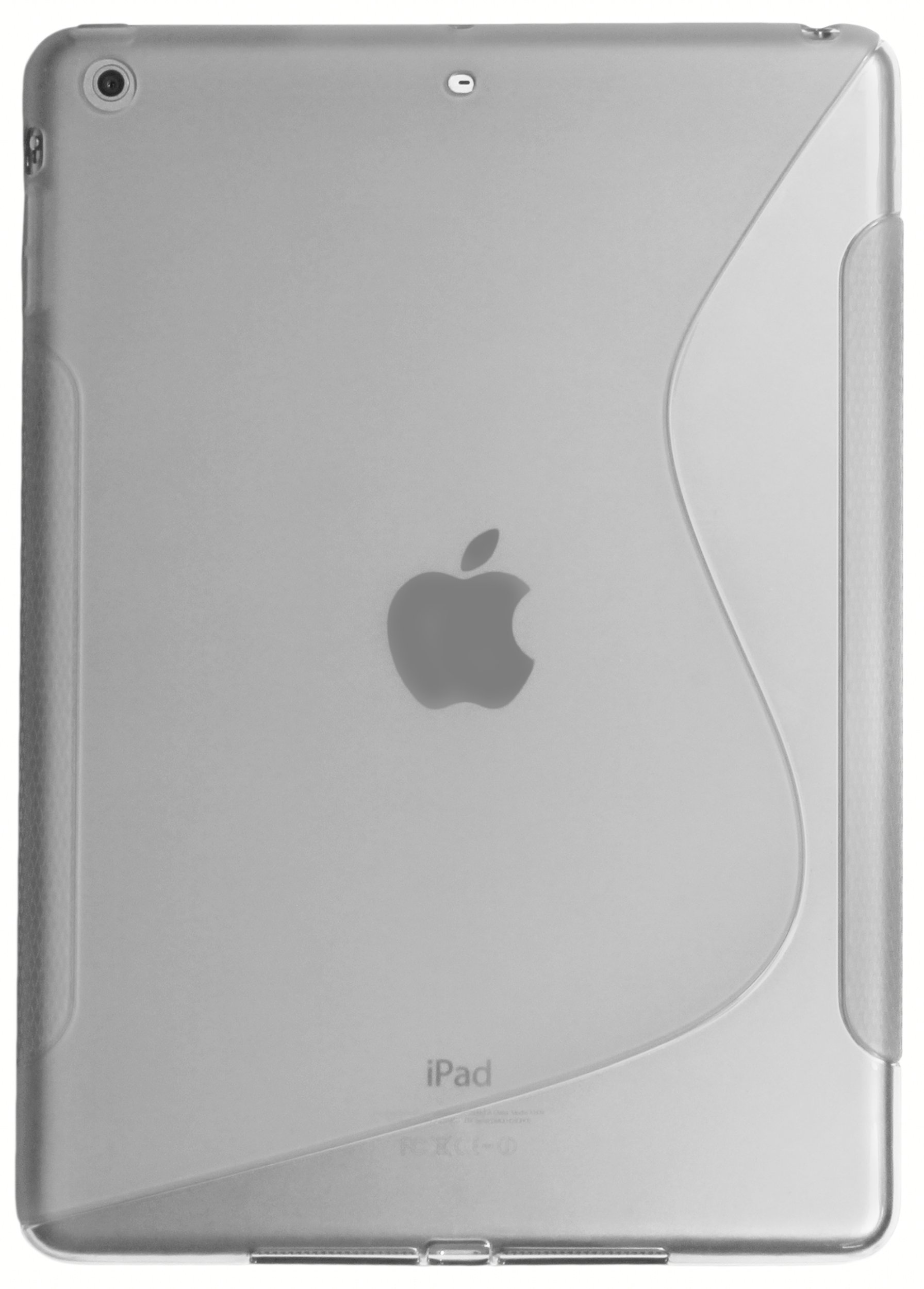 S-TPU Shockproof Clear Black Case for iPad Air 5th/4th Gen - Slim Protective Cover with Anti-Scratch & Anti-Yellowing | Perfect for Work, Travel & Everyday Use
