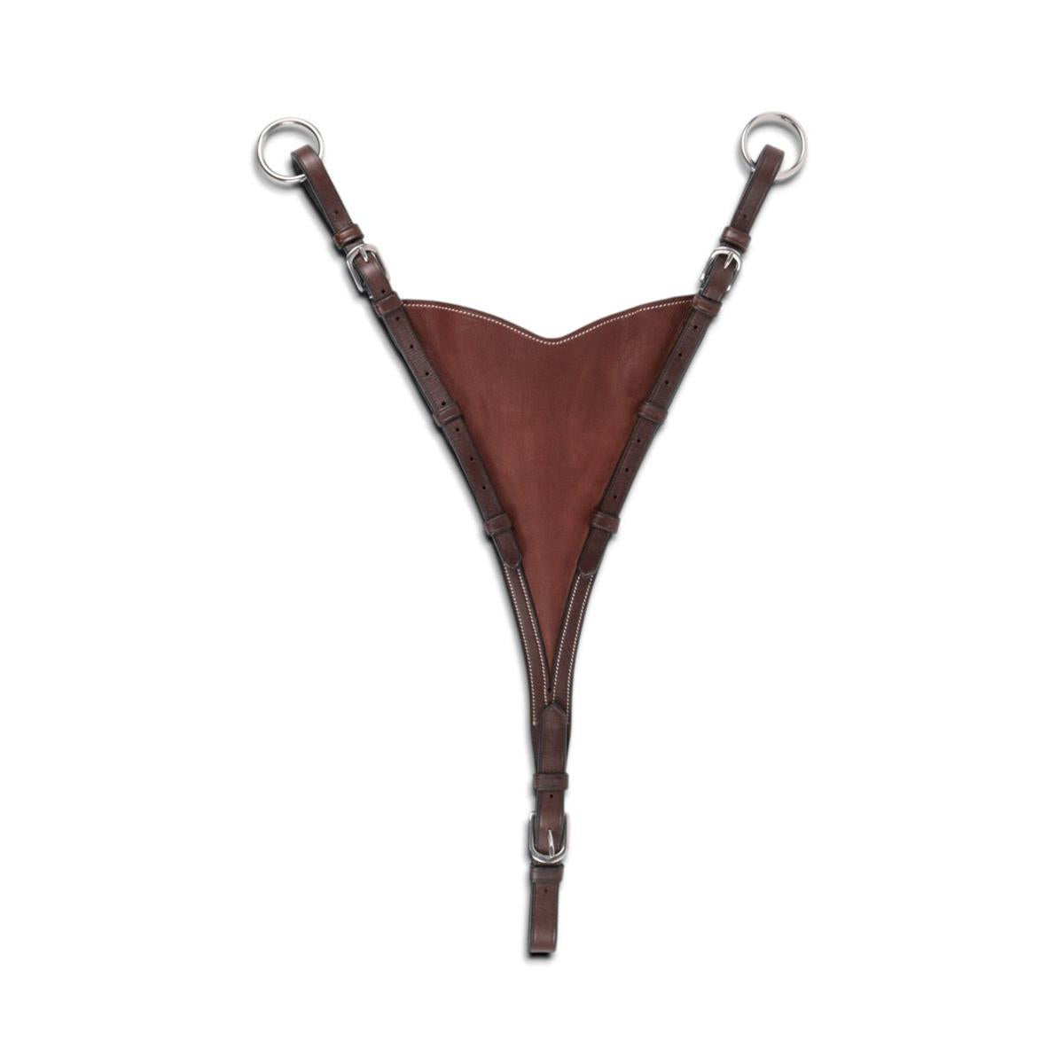 AJR Bib Martingale Attachment - Soft Leather Dog Collar Accessory for Training & Control - Perfect for Walking, Obedience Training, and Everyday Use