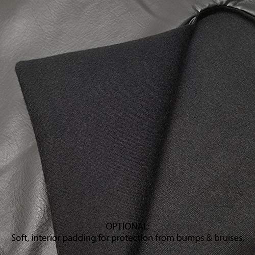 DCFY Black Nylon Padded Guitar Amplifier Cover for Marshall Cabinet MX412A | Protective Dust Cover for Guitar Amp | Perfect for Home Studios, Live Gigs & Music Practice