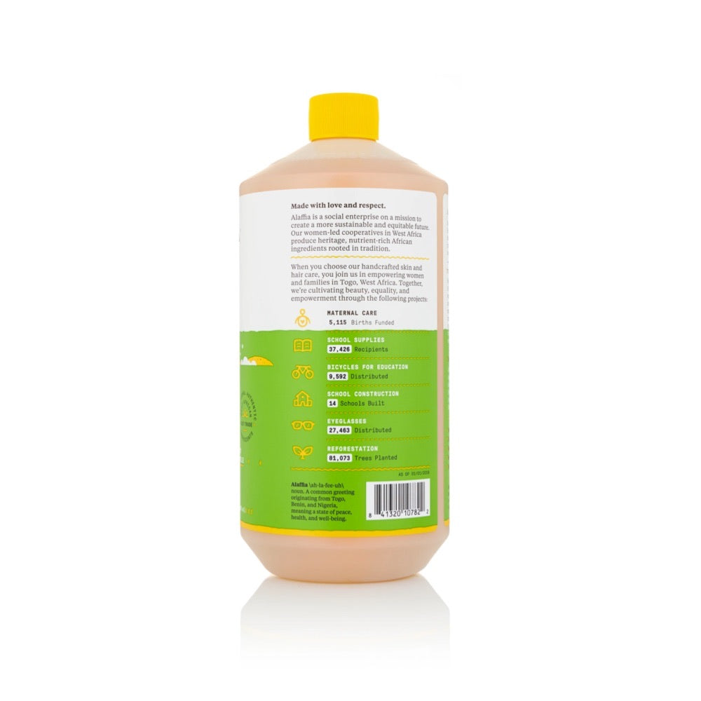 ALAFFIA Kids Bubble Bath - Coconut Chamomile Scent, 950ml | Gentle & Natural Foaming Bath for Children | Perfect for Relaxing Bedtime & Playtime Baths