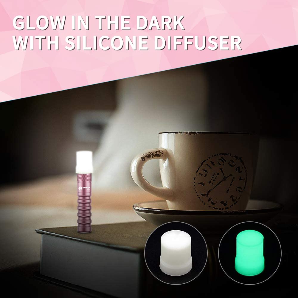 LUMINTOP EDC01 Keychain Flashlight - 120 Lumens Ultra Bright, 36 Hours Runtime, IPX8 Waterproof, Compact Pocket EDC Light for Camping, Hiking, Emergency & Everyday Carry