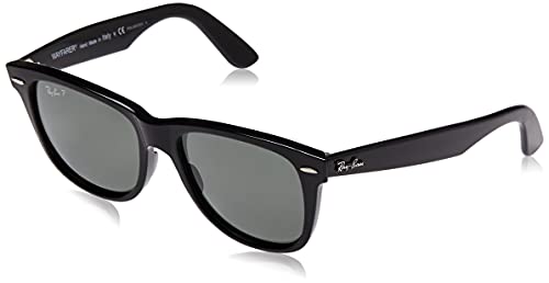 Ray-Ban RB2140 Original Wayfarer Sunglasses - Classic Polarized UV Protection for Men & Women - Perfect for Driving, Beach & Outdoor Activities