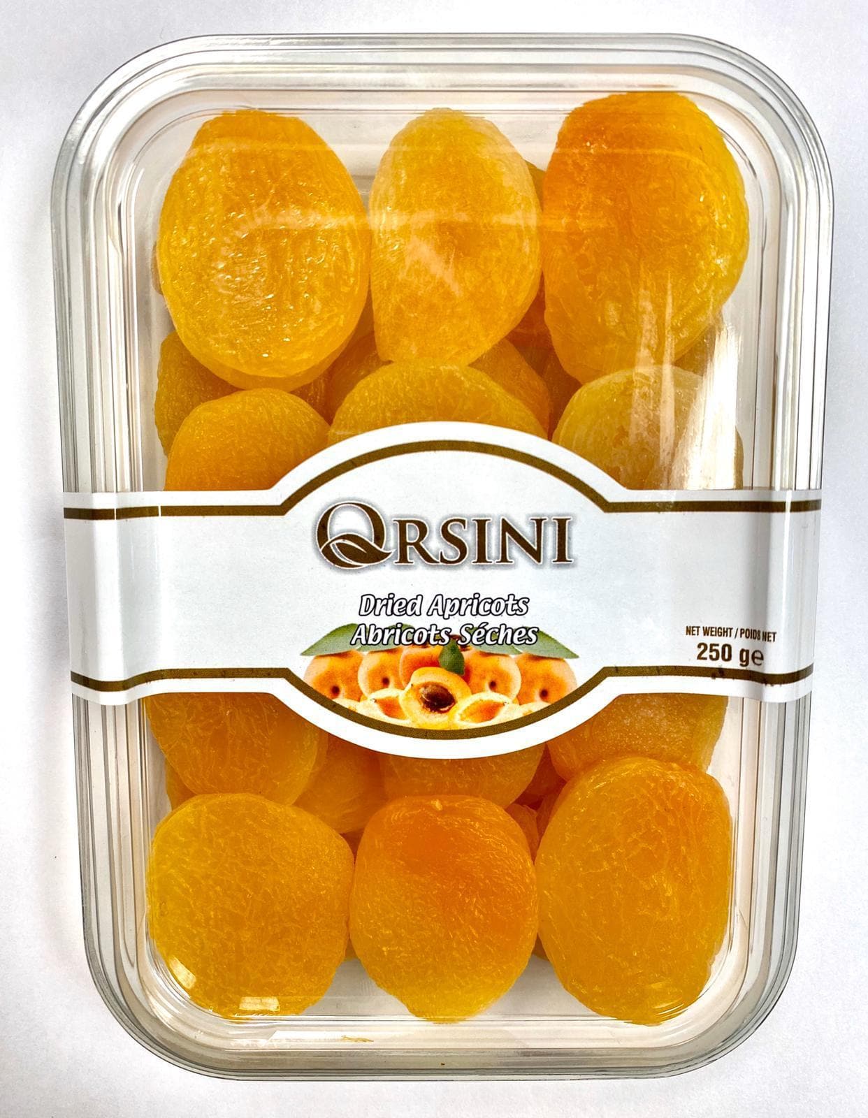 Premium Orsini Dried Apricots (Kuru Kayisi) - 200g | Natural Sweet Snack for Hiking, Baking & Healthy Eating | No Sugar Added