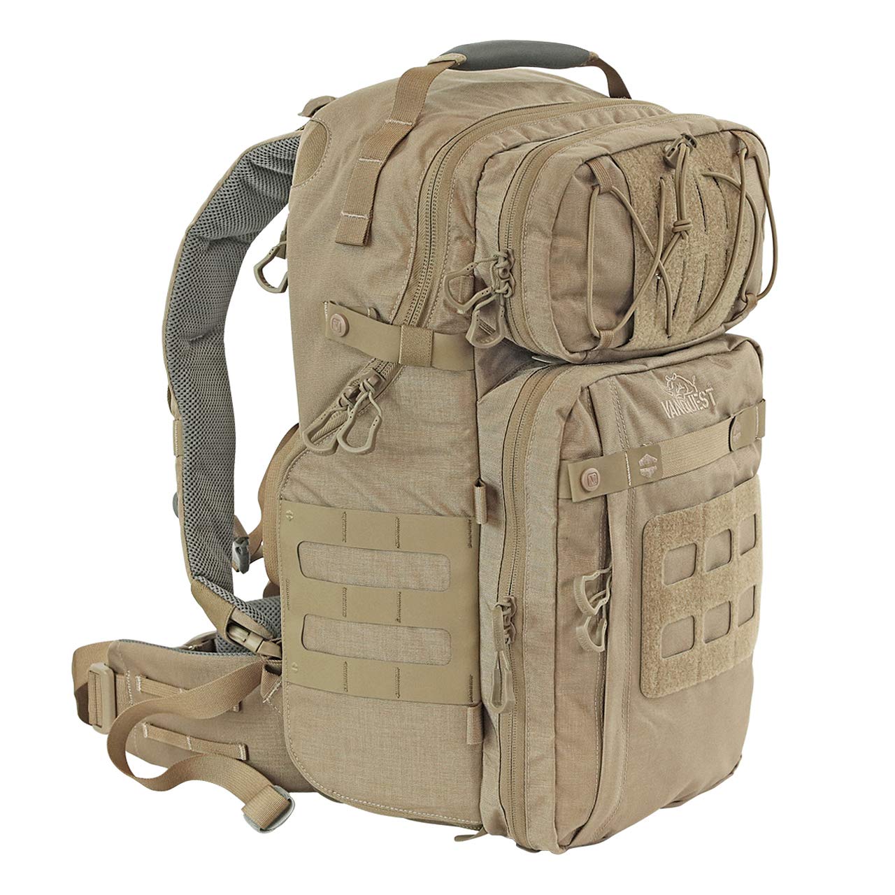 VANQUEST TRIDENT-32 (Gen-3) Tactical Backpack - Durable Military Style EDC Pack for Hiking, Travel & Outdoor Adventures