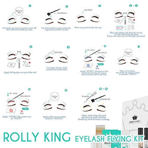 Professional Eyelash Lifting & Perm Kit - At-Home Lash Extension Set for Natural Curled Lashes | Perfect for Salon-Quality Results, DIY Beauty & Special Occasions