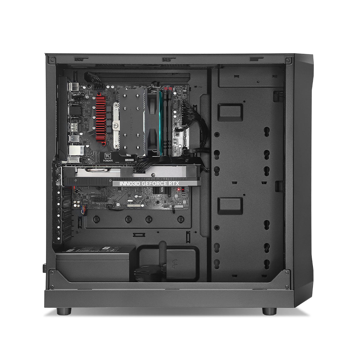 Comet GO RTX 4060 Gaming PC with Intel Core i5-12400F Processor - High Performance Black Desktop Computer for Gaming, Streaming & Content Creation
