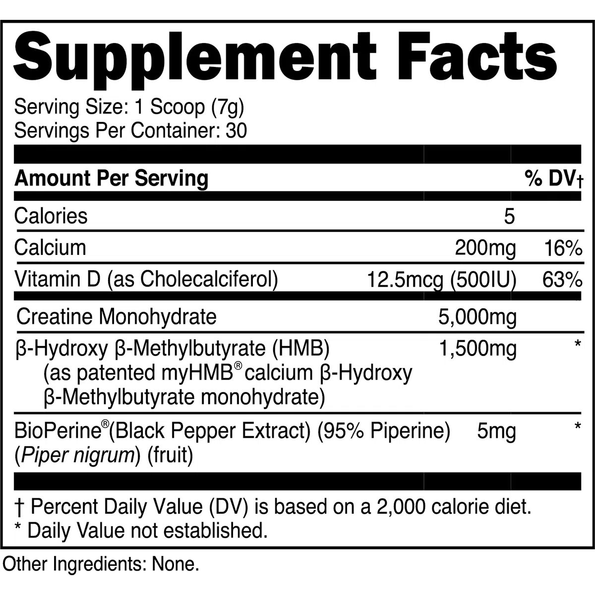 Transparent Labs Creatine HMB Supplement - Pure Monohydrate Powder for Muscle Growth & Strength - Pre & Post Workout Recovery for Athletes & Bodybuilders