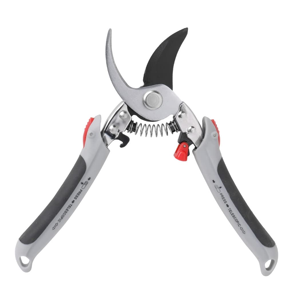 2-in-1 Retractable Garden Scissors - Multifunctional Manual Shears for Pruning, Trimming & Branch Cutting | Perfect for Gardening, Landscaping & Outdoor Plant Care