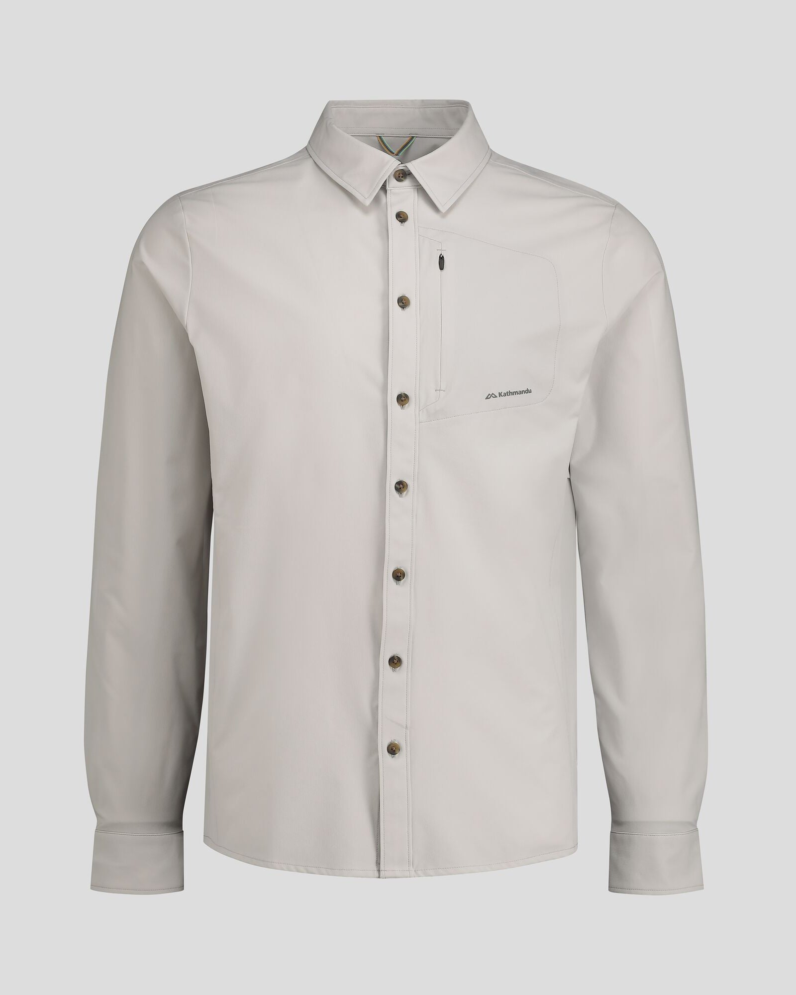 Men's UPF 50+ Sun Protection Long Sleeve Shirt - Lightweight Quick-Dry UV Resistant Fishing Hiking Outdoor Shirt for Summer Beach & Travel Activities